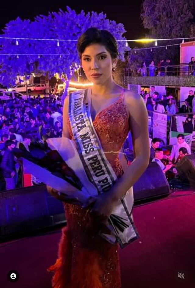 Miss Perú Máncora es Angélica Carbajal. Foto: Instagram
