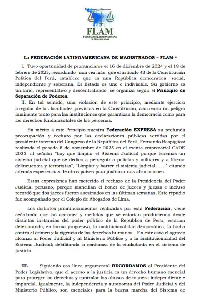 Federación Latinoamericana de Magistrados. Federación Latinoamericana de Magistrados.