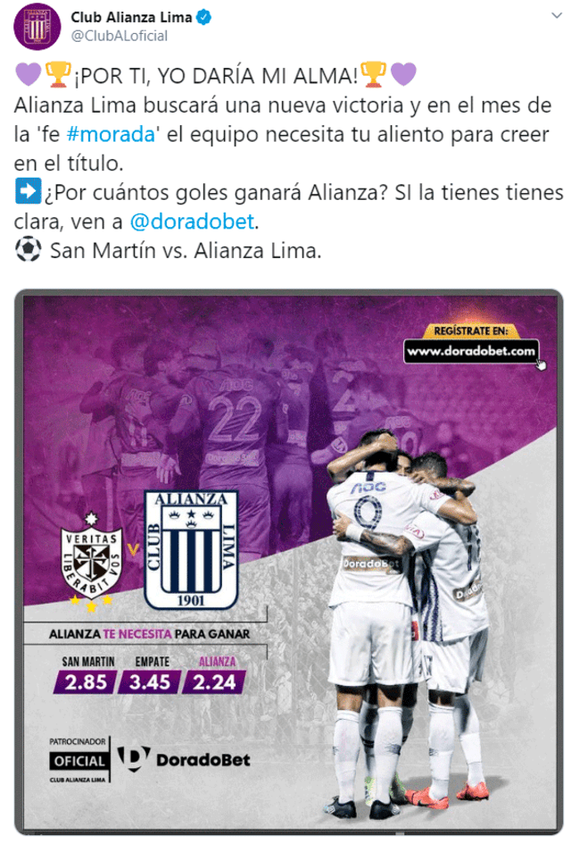 Alianza Lima vs. San Martín