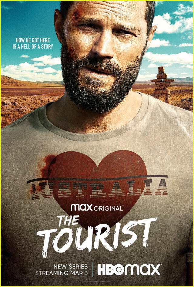 Jamie Dornan es el protagonista de la nueva miniserie El turista: Foto: HBO Max.