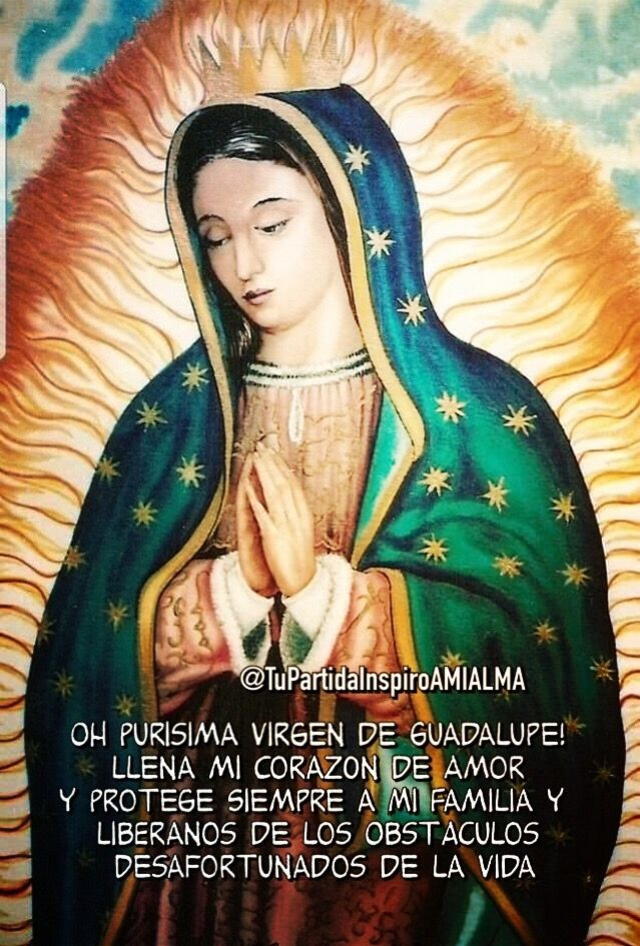 Dedica frases por el Día de la Virgen de Guadalupe. Foto: Pinterest   