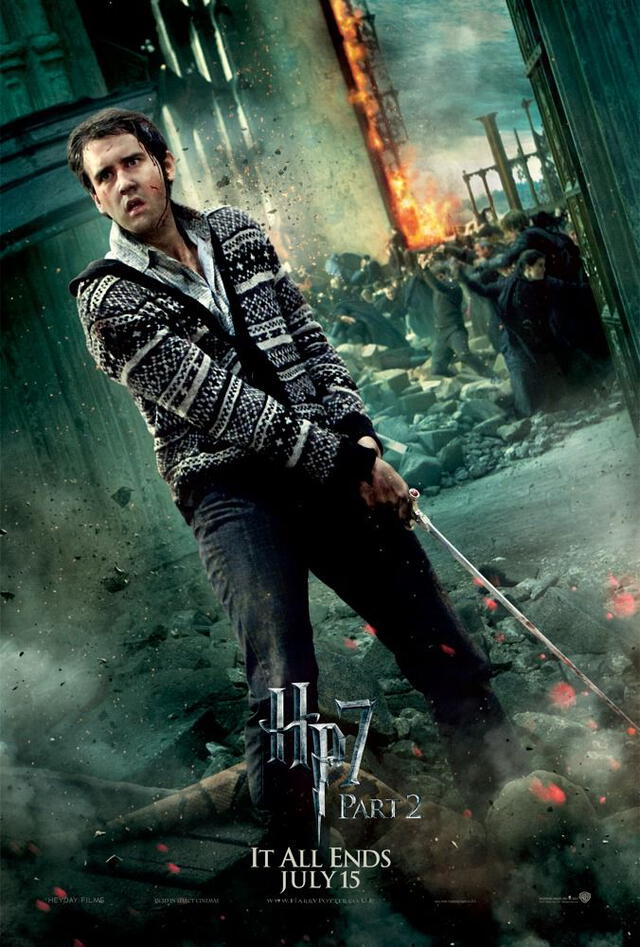 Neville Longbottom es interpreta por Matthew Lewis. Foto: Warner Bros.