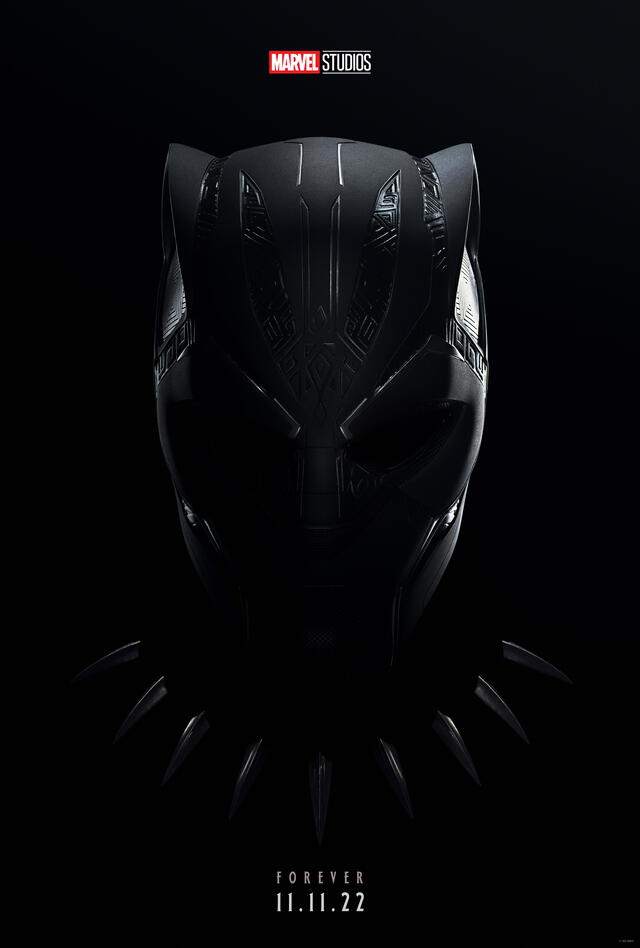 Primer póster oficial de "Pantera Negra: Wakanda forever"