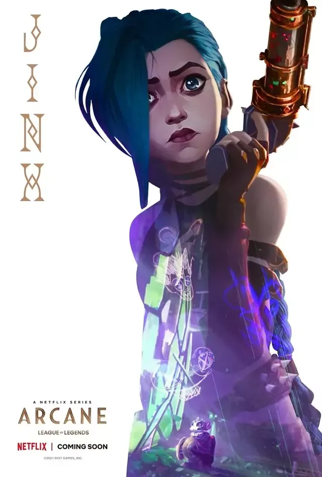 Jinx es un personaje de Arcane. Foto: Netflix