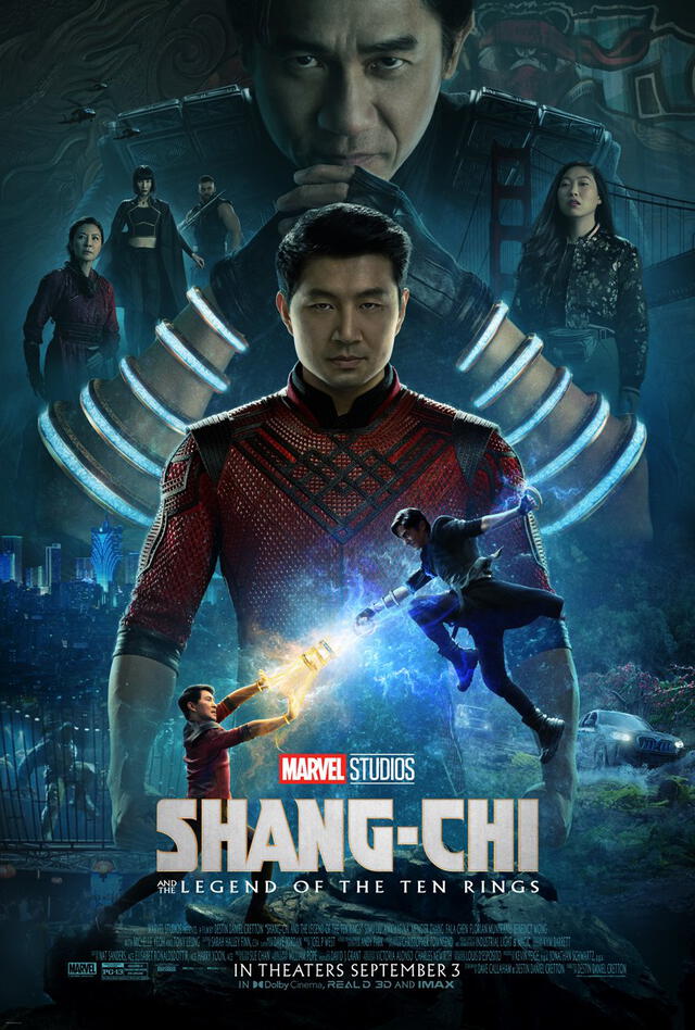 Póster oficial de Shang Chi y la leyenda de los diez anillos. Foto: Twitter/@Marvel
