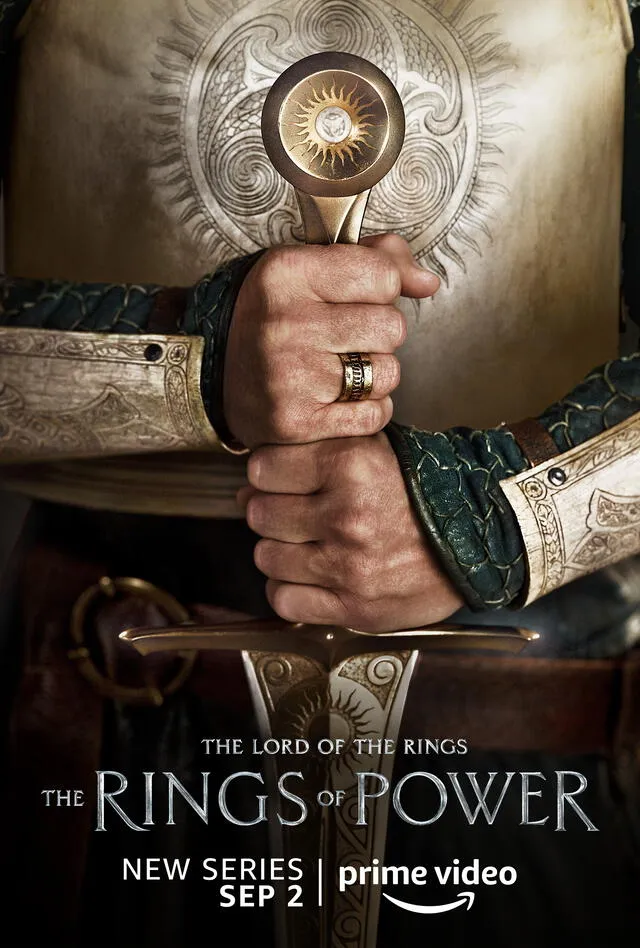 El señor de los anillos: Los anillos de poder poster. Foto: Amazon Prime Video