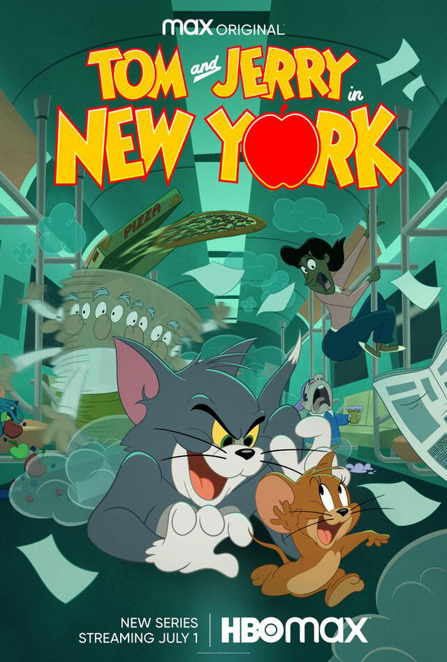 Tom y Jerry regresan para una nueva aventura en el Hotel Royal Gate de Nueva York. Foto: Warner Bros.