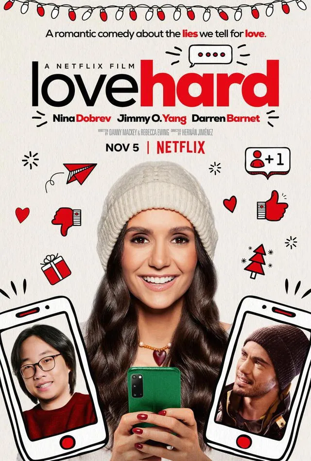 ¡Qué duro es el amor! es el nuevo filme navideño de Netflix. Foto: Netflix