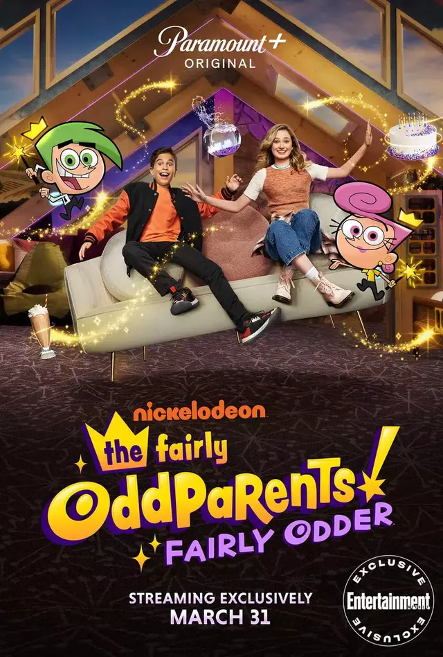Poster oficial de The Fairly Oddparents: Fairly Odder. Foto: Paramount Plus