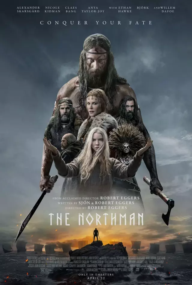 "The Northman", afiche promocional. Foto: Focus Features.