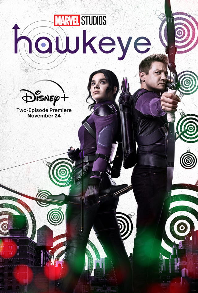 Nuevo póster de Hawkeye. Foto: Twitter/@hawkeyeofficial