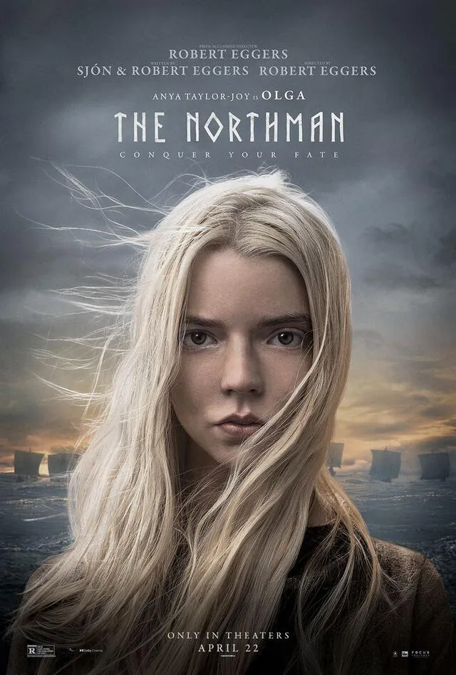 Olga: "The Northman", afiche promocional. Foto: Focus Features.