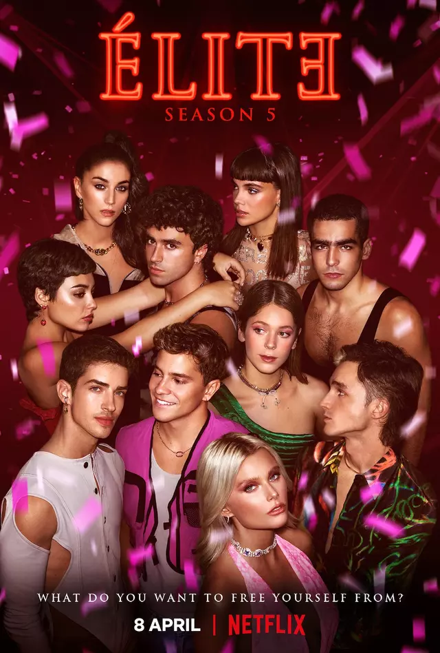 Afiche promocional de "Élite 5". Foto: Netflix.