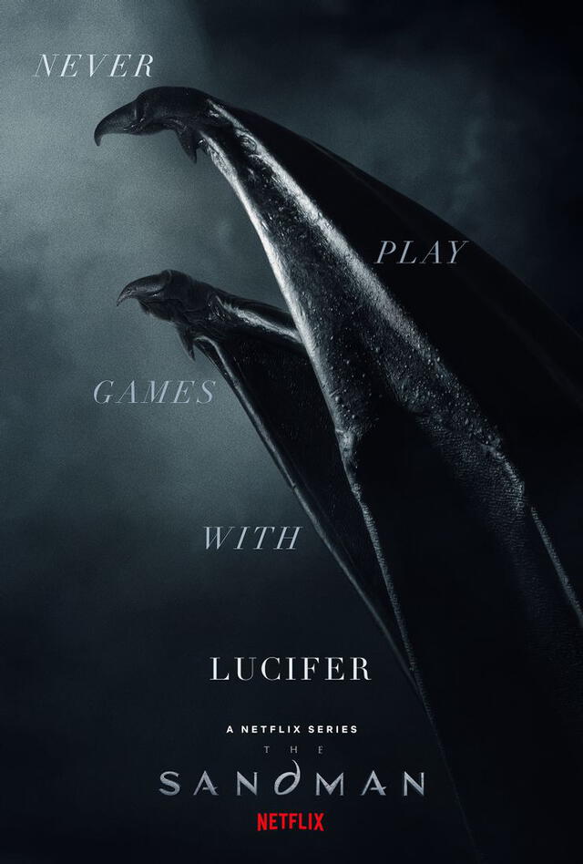 Las alas de Lucifer para The Sandman. Foto: Netflix