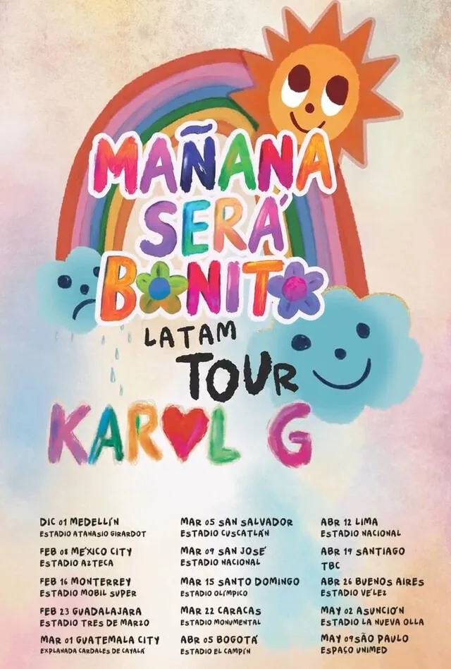  palco Karol G | entradas al concierto de Karol G | cuánto cuesta un concierto de Karol G | Colombia 