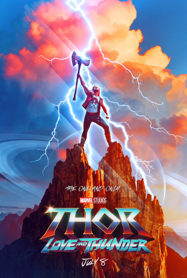 Afiche promocional de "Thor 4". Foto: Marvel Studios