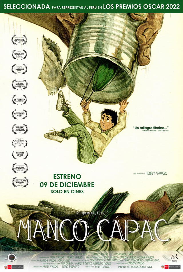 Manco Cápac, póster oficial. Foto: Ministerio de Cultura