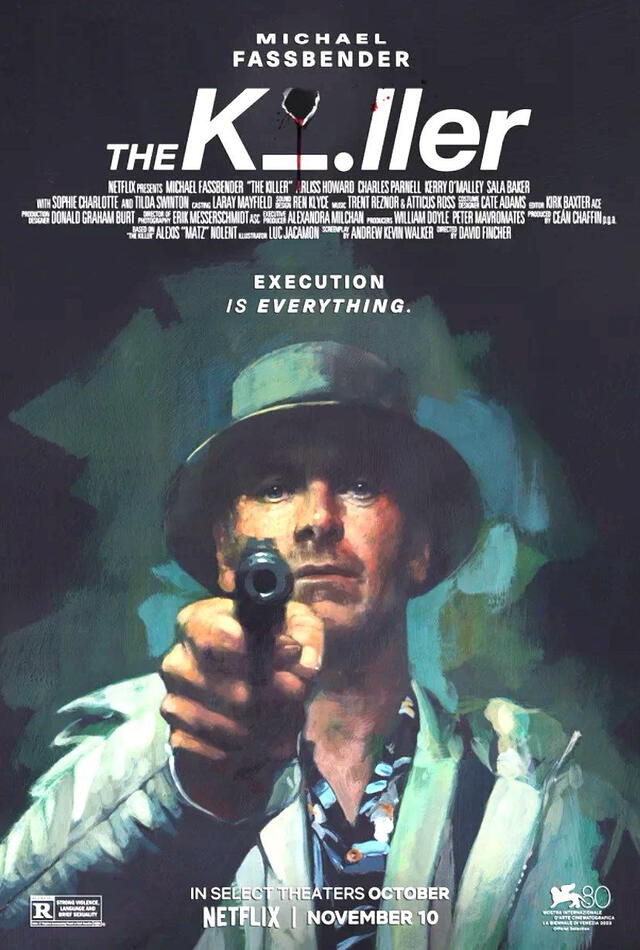 Poster oficial de 'The Killer'. Foto: Abandomoviez   
