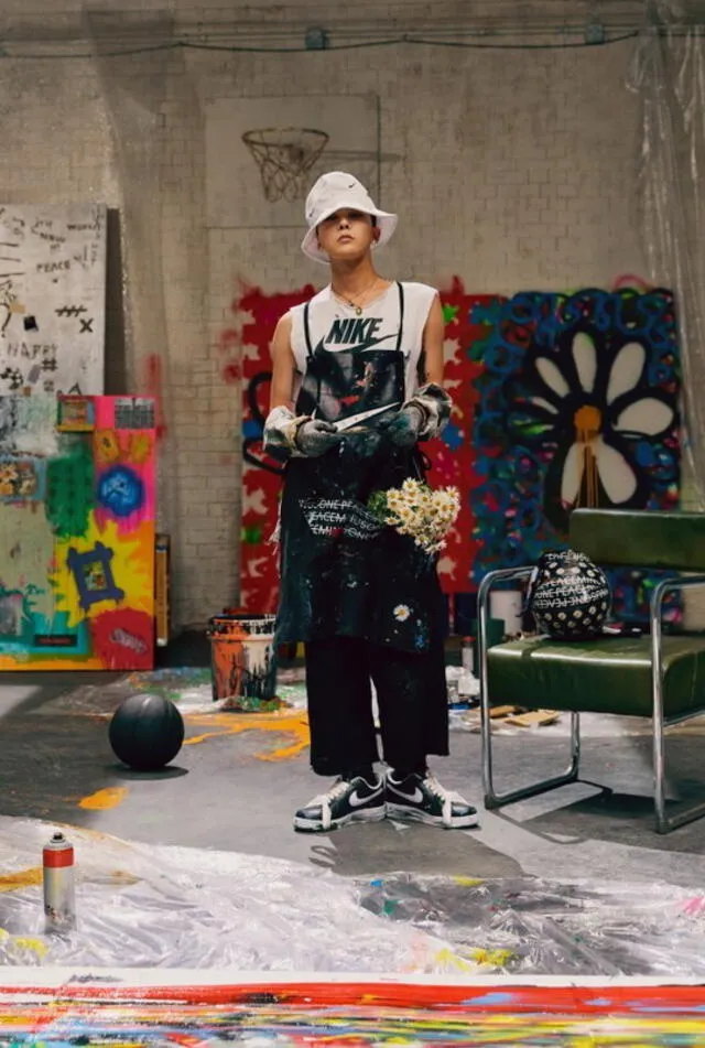 G-Dragon de Big Bang organizará un evento privado a la luz del lanzamiento de sus zapatillas de edición limitada 'Nike' x ' PEACEMINUSONE '.
