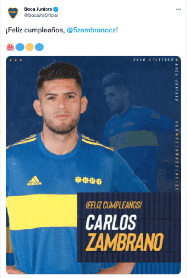 Boca Juniors, Carlos Zambrano