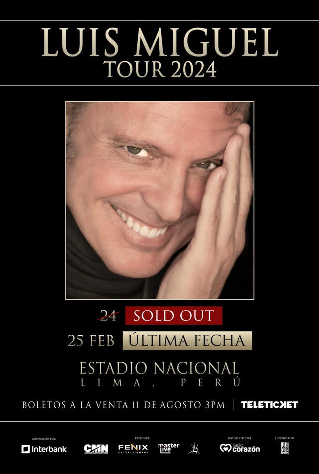 Concerts in Peru 2024 these are the artists confirmed for this new