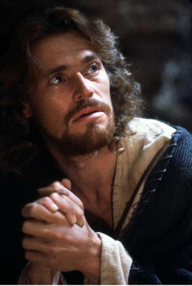 Williem Dafoe como Jesús. Foto: Cinema.