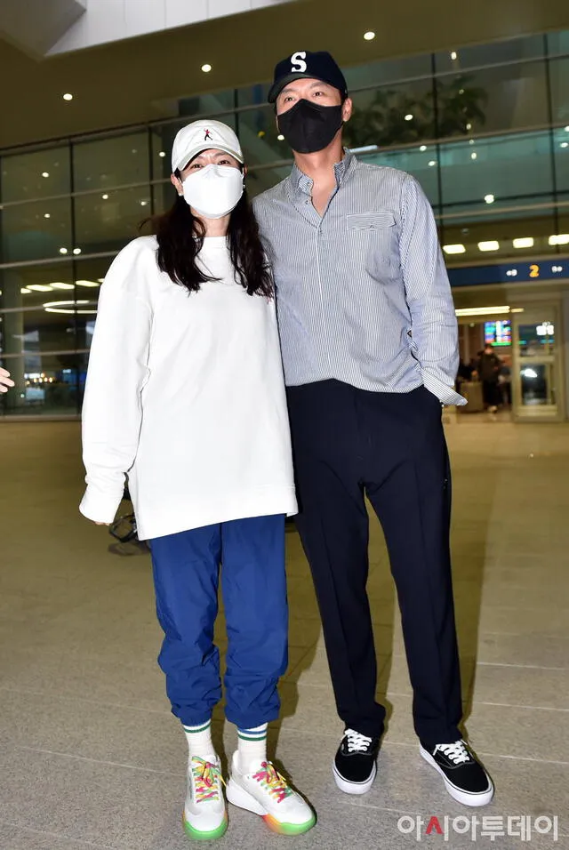 Hyun Bin y Son Ye Jin vuelven a Corea. Foto: AsiaToday