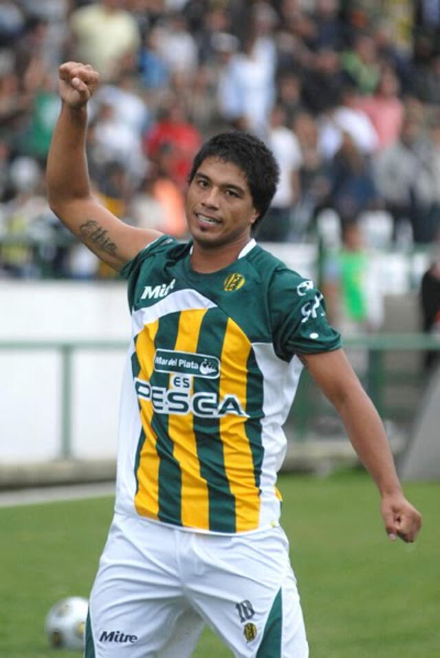  Diego Martínez estuvo cerca de llegar a Universitario, tras su paso por Aldosivi.<strong> Foto: Twitter</strong>   