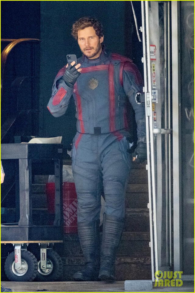 Chris Pratt regresará como Star Lord en "Guardianes de la Galaxia 3". Foto: JustJared.com.