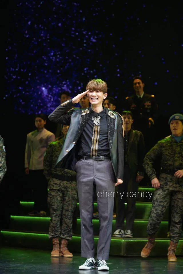 Chanyeol en el musical A song of Meissa. Foto: cherry candy en Twitter Chanyeol en el musical A song of Meissa. Foto: cherry candy en Twitter