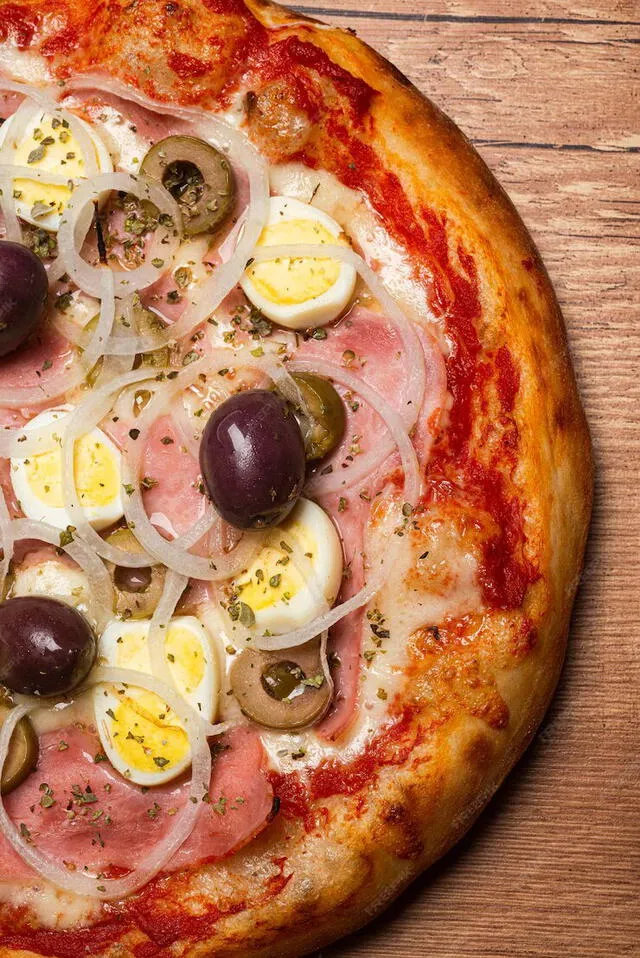 Uno de los tantos estilos de pizza que se puede encontrar en Brasil. Foto: Freepik   