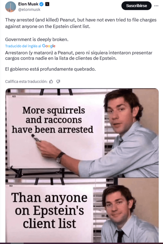 Musk también llamó al gobierno ''profundamente quebrado'' en relación al caso.   