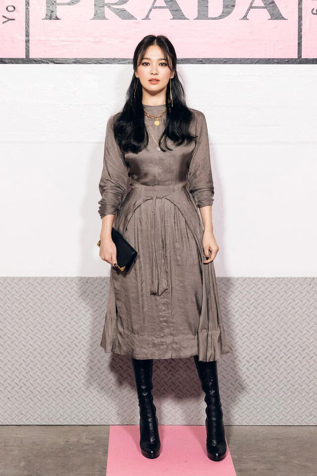 Song Hye Kyo en el show Spring 2020 de Prada. Mayo 2019.