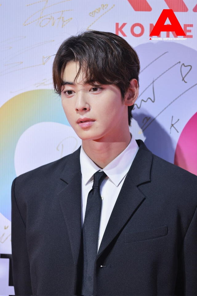  Cha Eunwoo de ASTRO tras la muerte de Moonbin. Foto: A Round Entertainment   