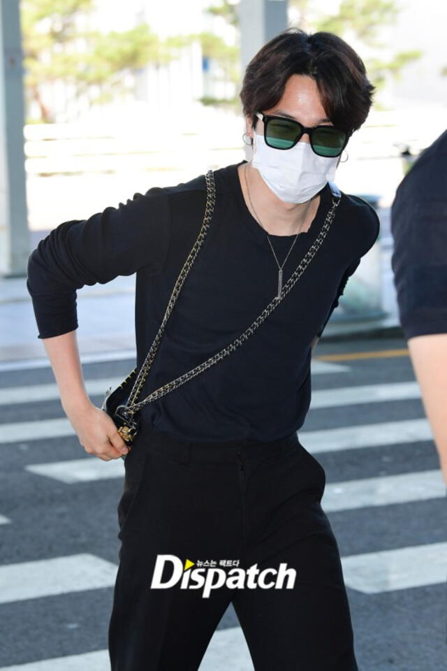 Jimin rumbo a Chicago. Foto: Dispatch