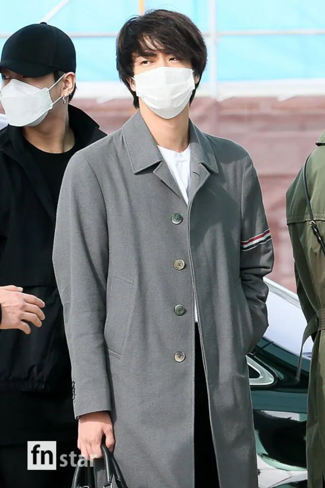 Jin, BTS, Los Ángeles, aeropuerto