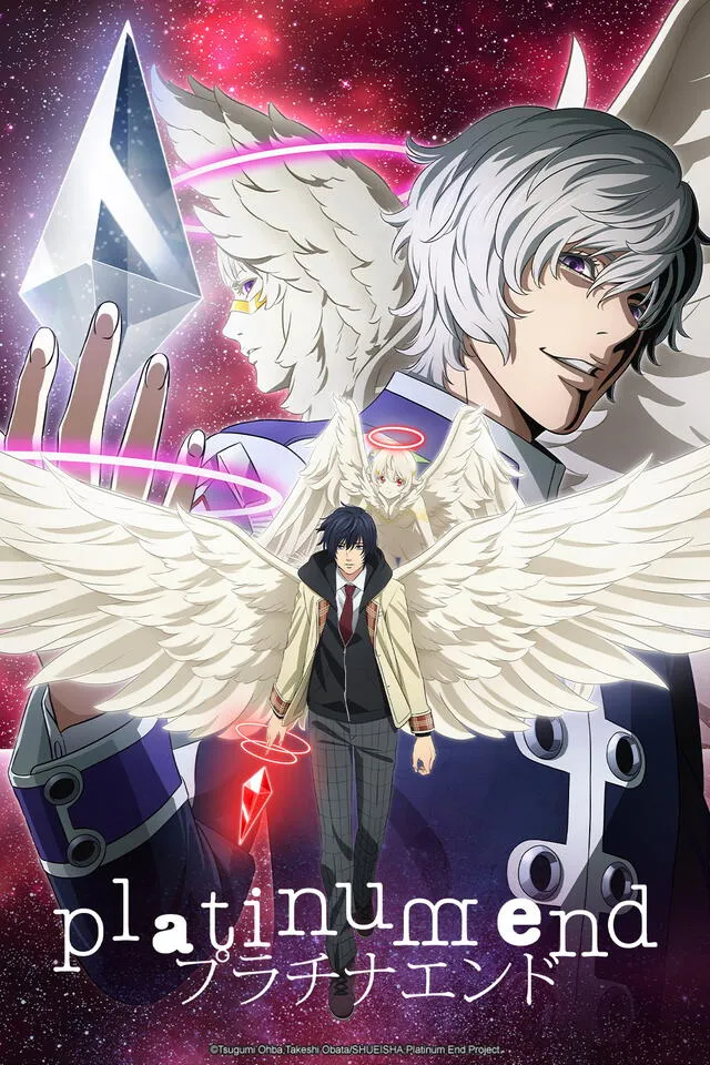 Platinum end - póster promocional. Foto: Studio Signal