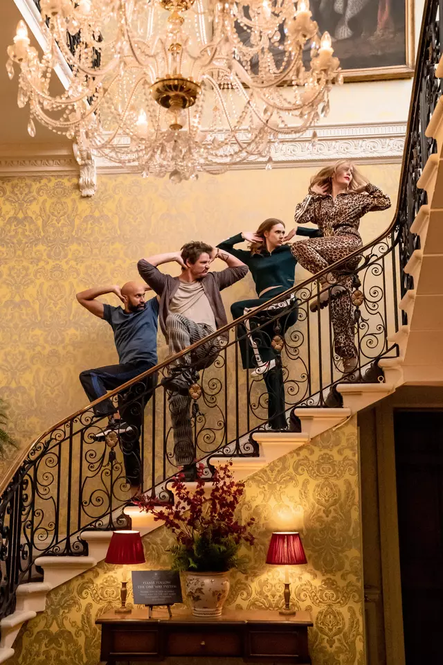 “La burbuja” es una sátira sobre el mundo del cine, en particular de las franquicias taquilleras. Foto: Netflix. “La burbuja” es una sátira sobre el mundo del cine, en particular de las franquicias taquilleras. Foto: Netflix.