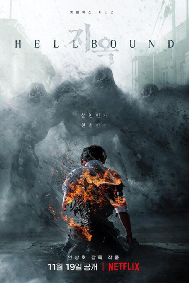 La serie de terror, Rumbo al infierno, es dirigida por Yeon Sang Ho. Foto: Netflix