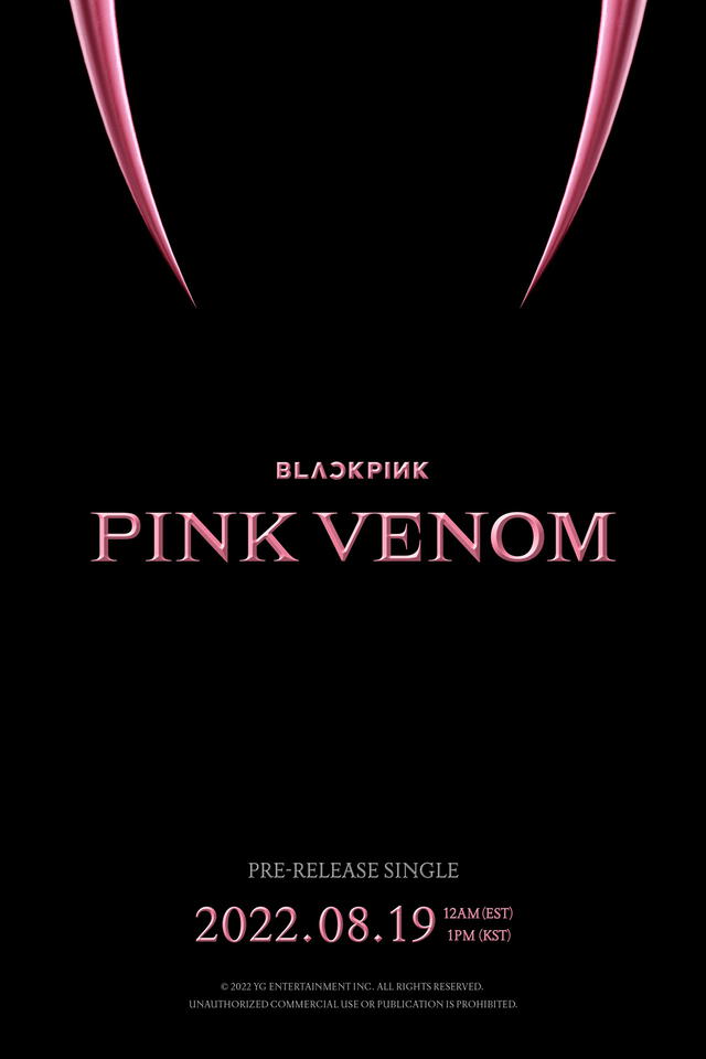BLACKPINK, venom, comeback, born pink