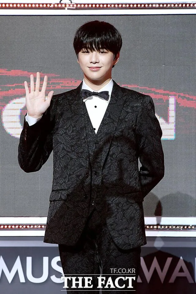 Kang Daniel en 2020 TMA The Fact Music Awards. Foto: The Fact