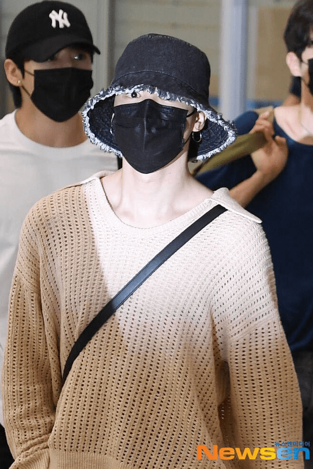 BTS Jimin aeropuerto Incheon ICN