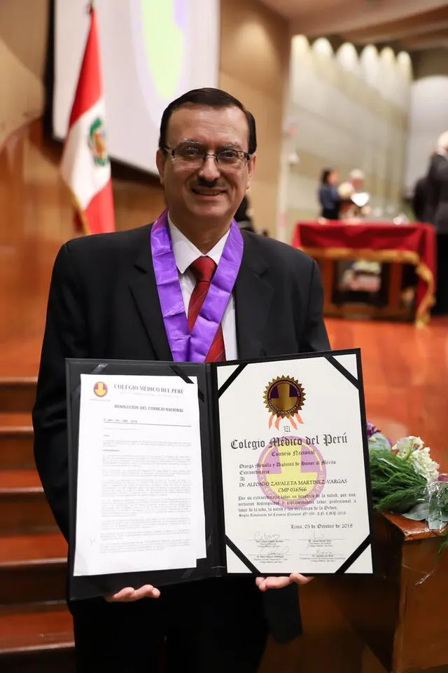 Alfonso Zavaleta Martínez-Vargas, magíster en farmacología. (Foto: Twitter UPCH)