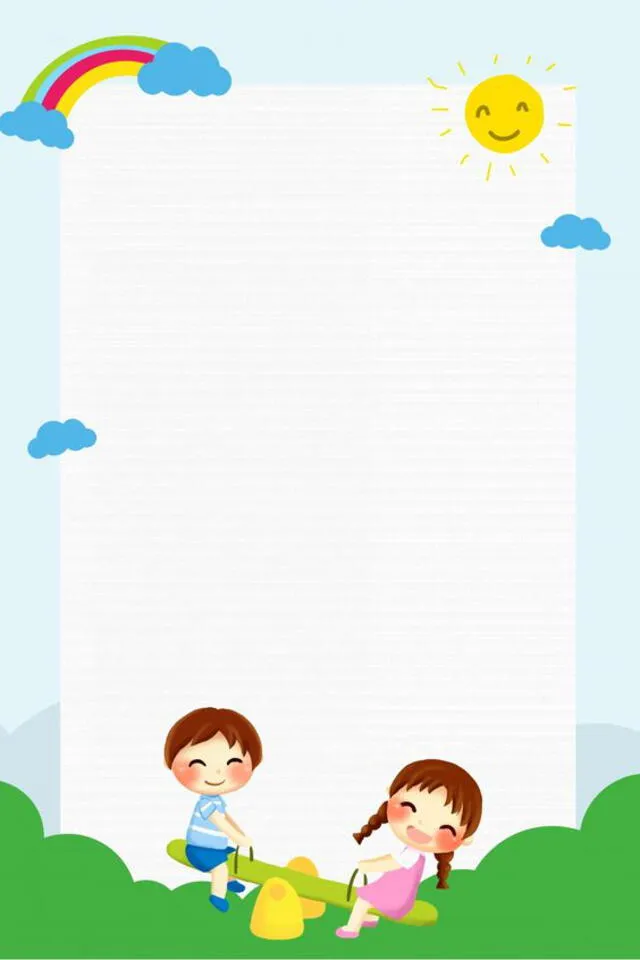 Trajetas para personalizar Día del Niño. (Foto: Pngtree)