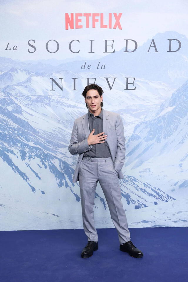  Enzo Vogrincic en 'La sociedad de la nieve'. Foto: Netflix   