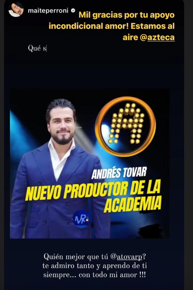 Nuevo productor, Andrés Tovar, genera opiniones mixtas en redes sociales sobre el segundo concierto. Foto: Instagram atovarp   