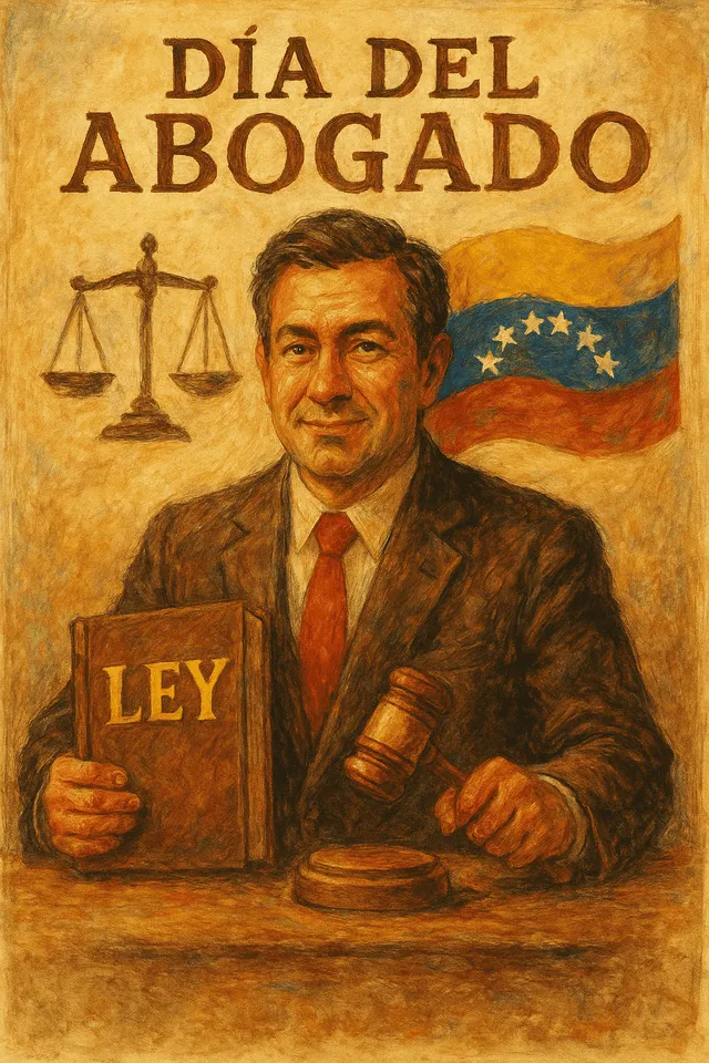 El Día del Abogado en Venezuela se celebra cada 23 de junio. Foto: ChatGPT El Día del Abogado en Venezuela se celebra cada 23 de junio. Foto: ChatGPT