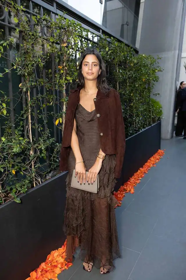  Ariadna en los premios Influencia Hispana 2025, en España. La modelo recogió un premio póstumo otorgado a su abuelo, el escritor Mario Vargas Llosa. Foto: Fernando Junco Tellado   