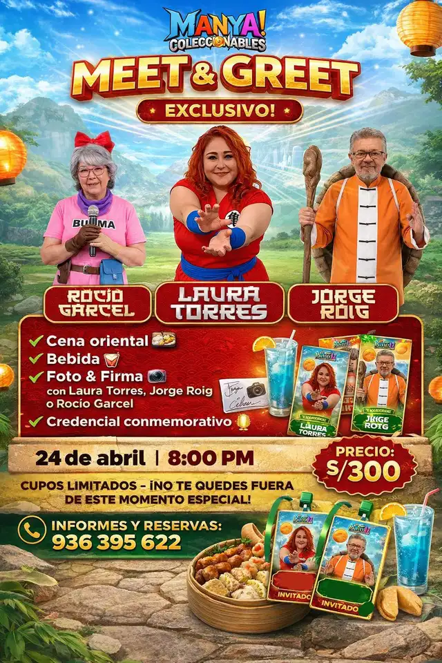 El evento incluirá sesiones de fotos, concursos de cosplay y exhibiciones interactivas, con ingreso libre. Foto: difusión.