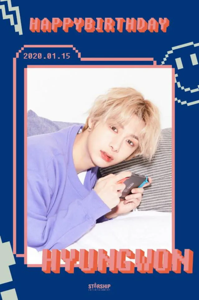 Imagen subida por Starship en conmemoración del cumpleaños de Chae Hyungwon.